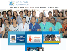 Tablet Screenshot of ligglobal.org